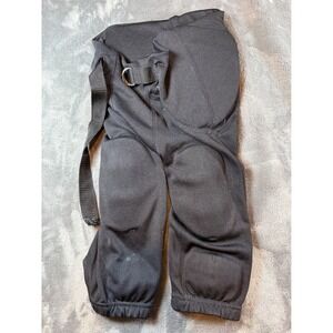 Champro Youth Black Padded Football Pants Integrated Pads